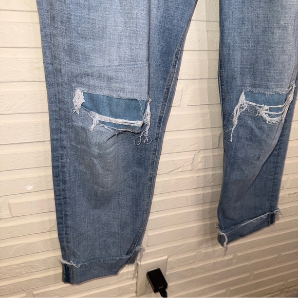 Rag & Bone Light Wash Dre Low Rise Slim Boyfriend Jeans, Women’s Size 33 - Picture 3 of 7